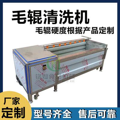 毛辊清洗机红薯去皮清洗机生姜清洗机山去皮机海虹清洗机