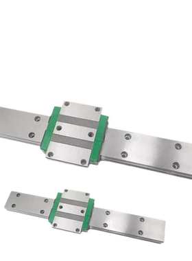 上银导轨滑块 国产轴承钢微型宽幅直线导轨滑块滑轨WEH17CA WEW17