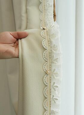 窗帘蕾丝立边波浪花边辅料装饰带手工diy洛丽塔褶皱荷叶边M-947