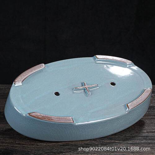 Ge kiln ceramic bonsai flower pot landscaping micro landscap