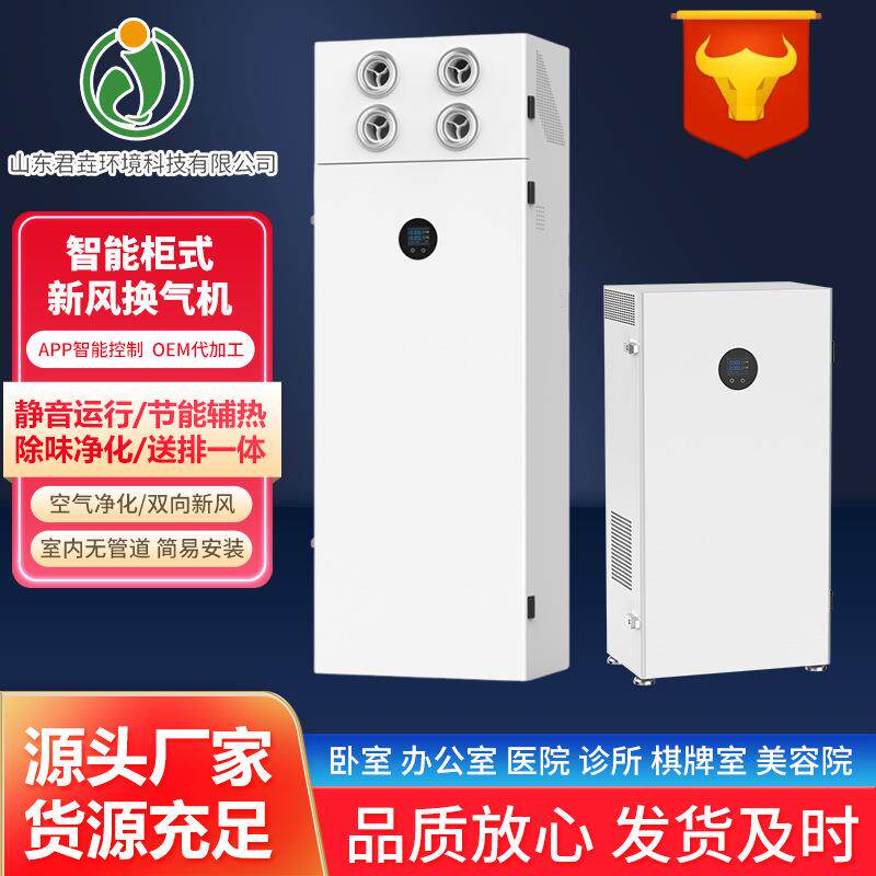 立式壁挂单向流全屋净化通风换气机 消毒换气机家用商用新风系统