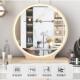 家用化妆镜卧室宿舍补光美妆镜子led智能台式 桌面网红ins梳妆镜子