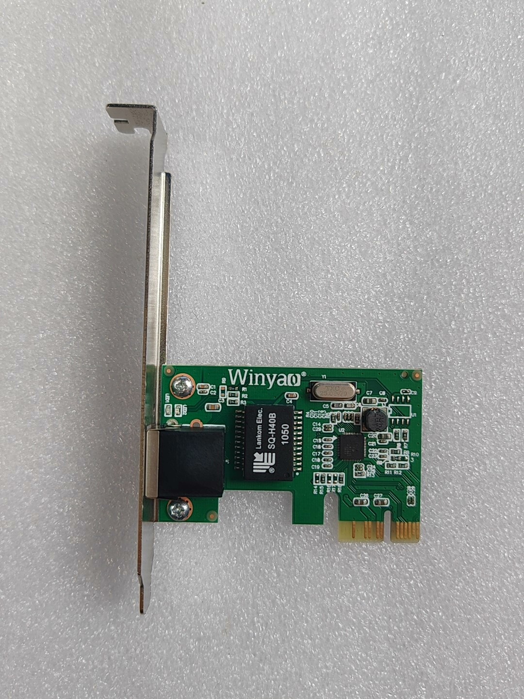 PCIE 千兆网卡WY811E  成色漂亮，研华工控机拆下来