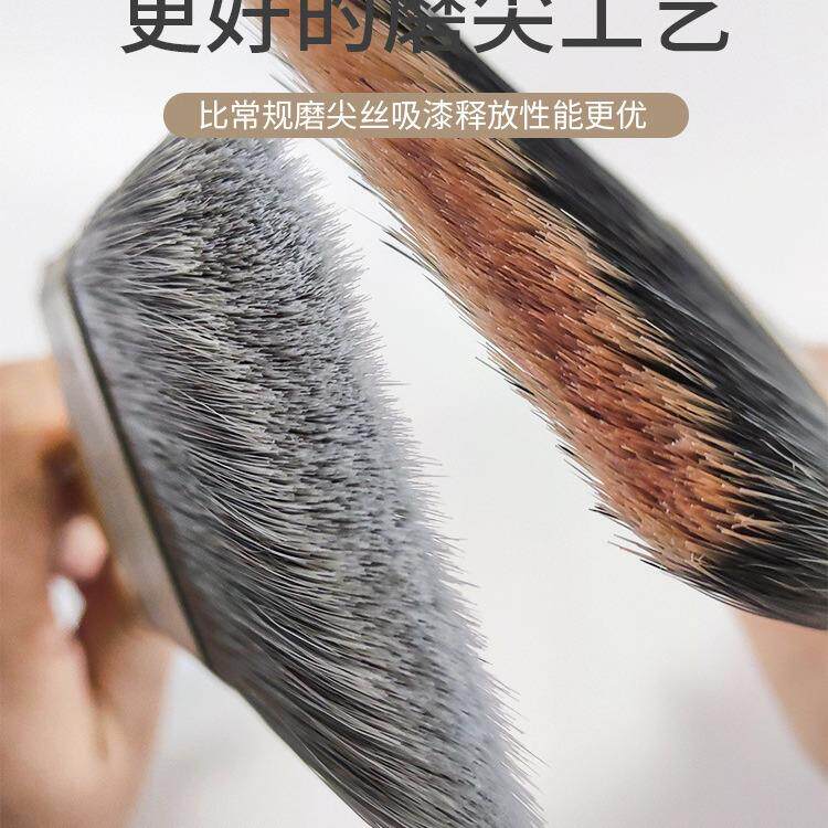 乳白色涂料扫灰清洁斜角刷 墙面涂刷边角刷子