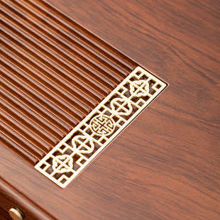 新中式竹木天韵竹制茶盘家用茶具套装茶海排水蓄水式茶台竹托盘