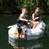 支架船支架气鱼船船机外船短钓挂机马达船船冲橡皮bestway62069