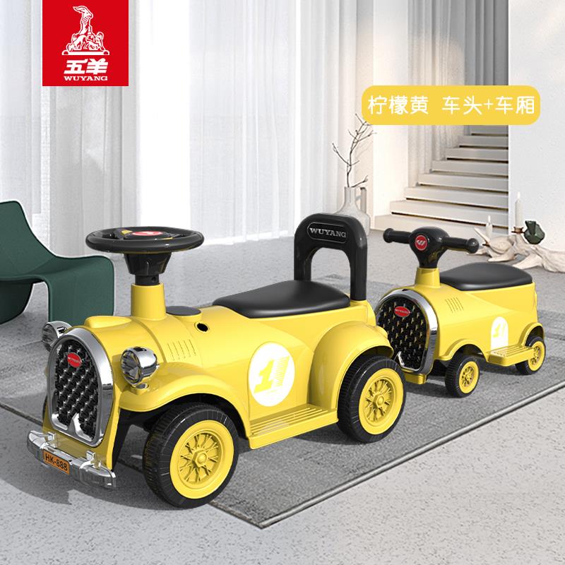 高档儿童电动车小火车玩具车可轮坐双人四遥控人男孩子宝宝大人女