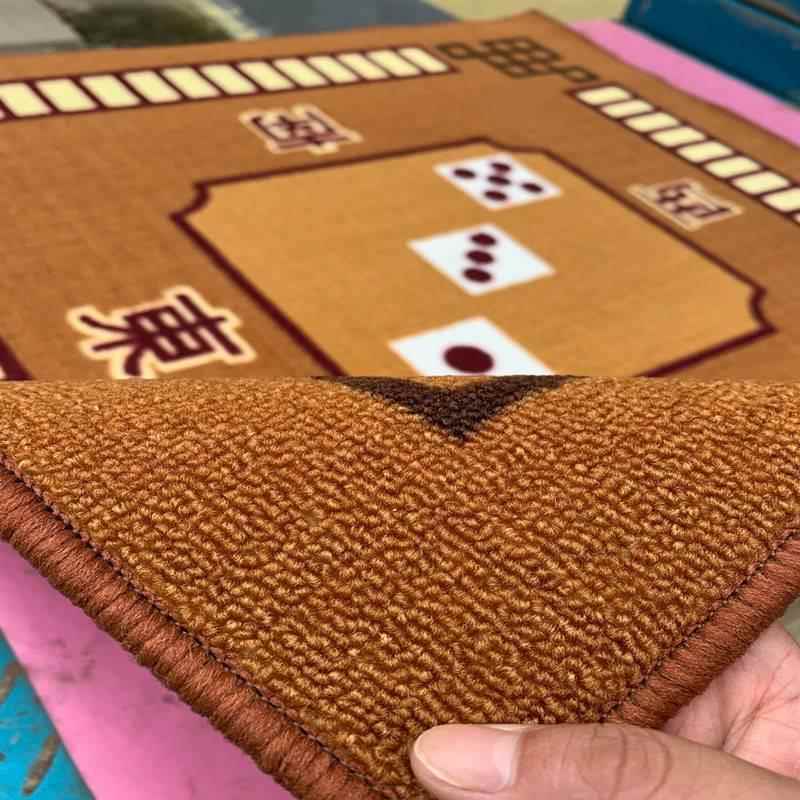 麻将桌布手搓麻将垫家用打牌打扑克高档加厚耐磨静音棋牌室正方形