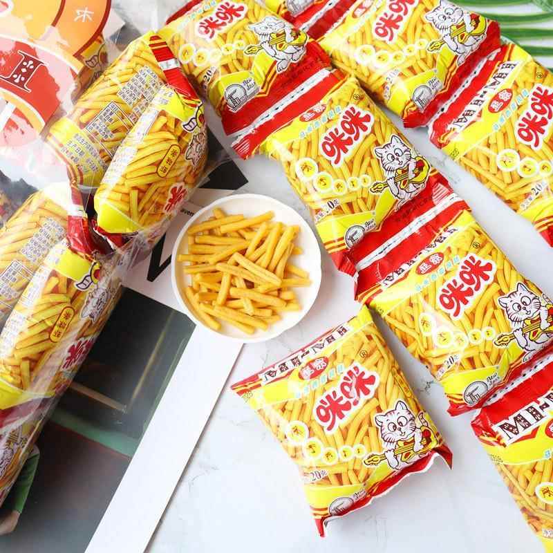 正宗马来西亚风味虾条蟹味粒儿时怀旧小吃薯片锅巴膨化零食品