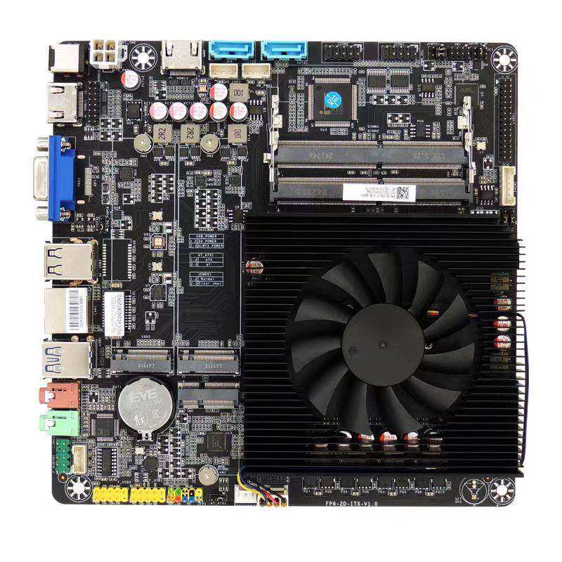 AMD R7-5800H主板一体机主板 工控主板 FP6主板 支持双网集成显卡