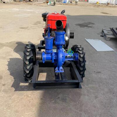 3寸压井离心泵 5.5千瓦水冷柴油机泵 应急排涝市政防汛抗洪抽水泵