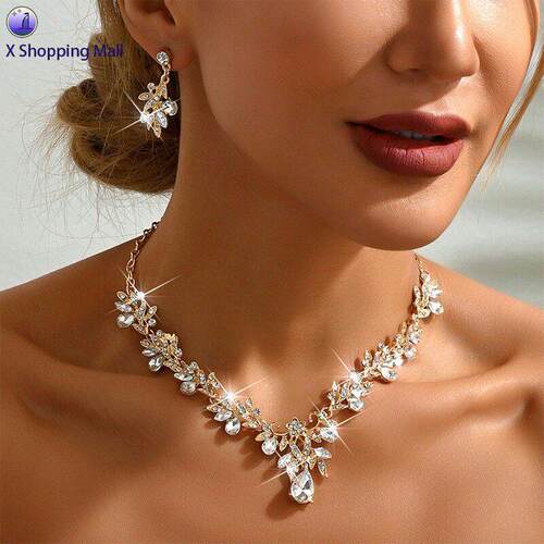 覆古优雅项炼耳环套装 Vintage Pearl Necklace and Earrings Set
