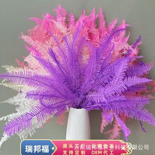 永生花盲棋叶花束芒萁叶厥叶草干花浮游花材家居装饰DIY材料道具