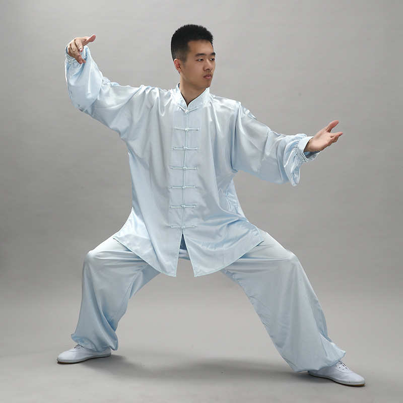 色服太极宏15批发男女服 服武术 极弹力功夫服南韩 丝太极练功服
