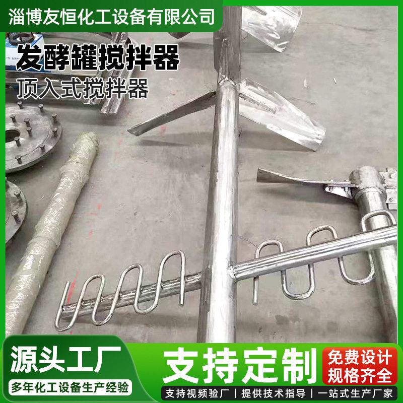 二级种子扩培搅拌器化灰池发酵搅拌装置锂电盐废水搅拌器