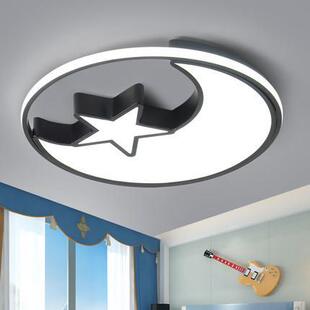 儿童房创灯男孩女孩房间灯具简约现代意浪le939吸顶灯温馨d漫卧室