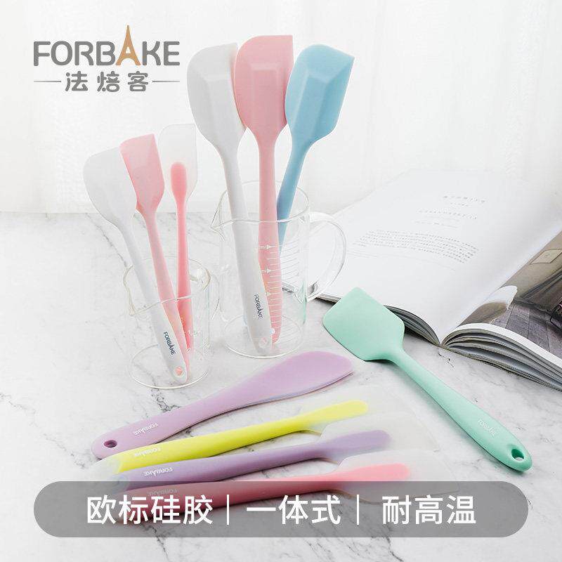 法焙客烘焙工具一体式硅胶刮刀做蛋糕奶油抹刀食品搅拌铲刀耐高温
