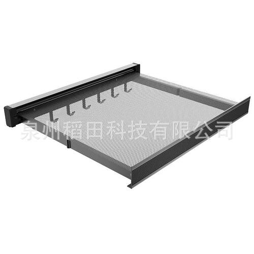铝合金伸缩晾晒网吸盘阳台晒衣网浴室免打孔隐形折叠晾晒网兜外贸