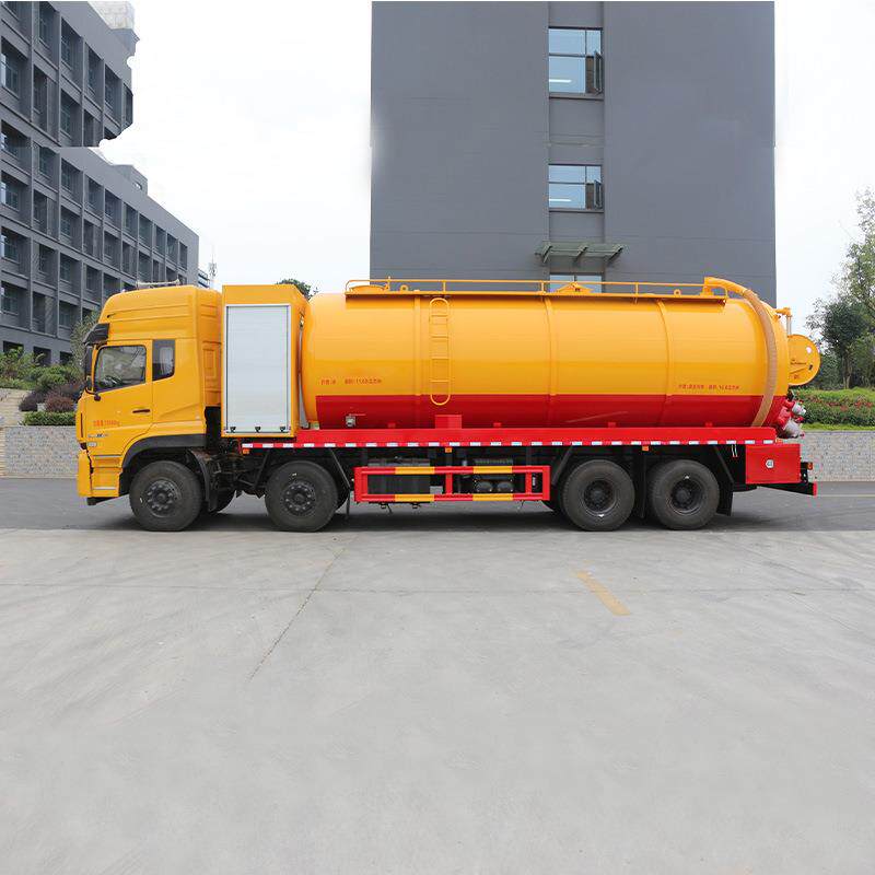 东风31吨管道吸尘车 市政抢修 管道疏通两用城市下水道清理力量大