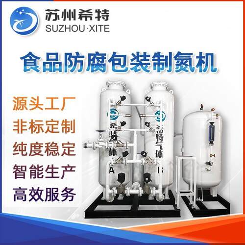 高纯度食品保鲜包装psa制氮机膨化食品包装制氮设备食品级制氮机