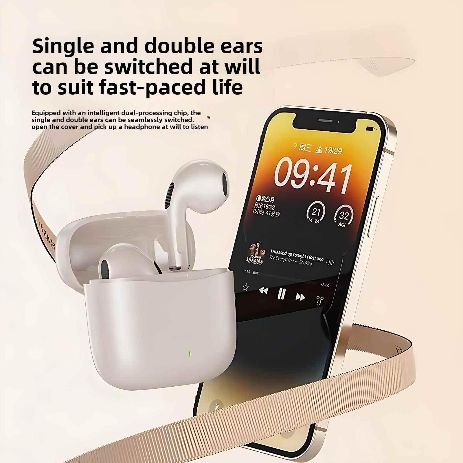 新款适用Redmi红米Turbo3手机专用真无线蓝牙耳机超长续航高音质