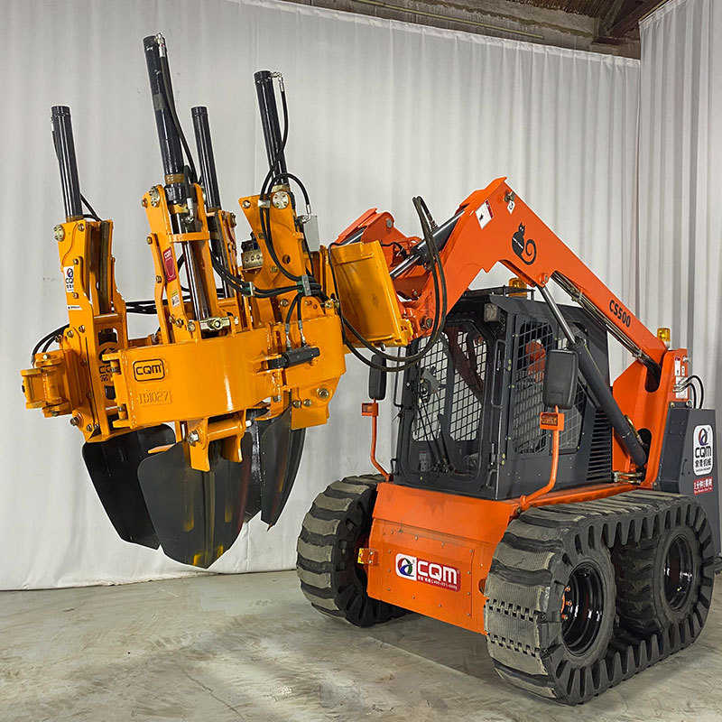 常青挖树机 济宁厂家瓣式多型号移树机 苗圃移植带土球液压起树机