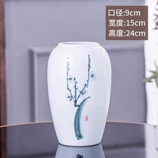 高花瓶插花长枝专用养水鲜花酒店培植餐桌花盆号简约精致饰品欧式