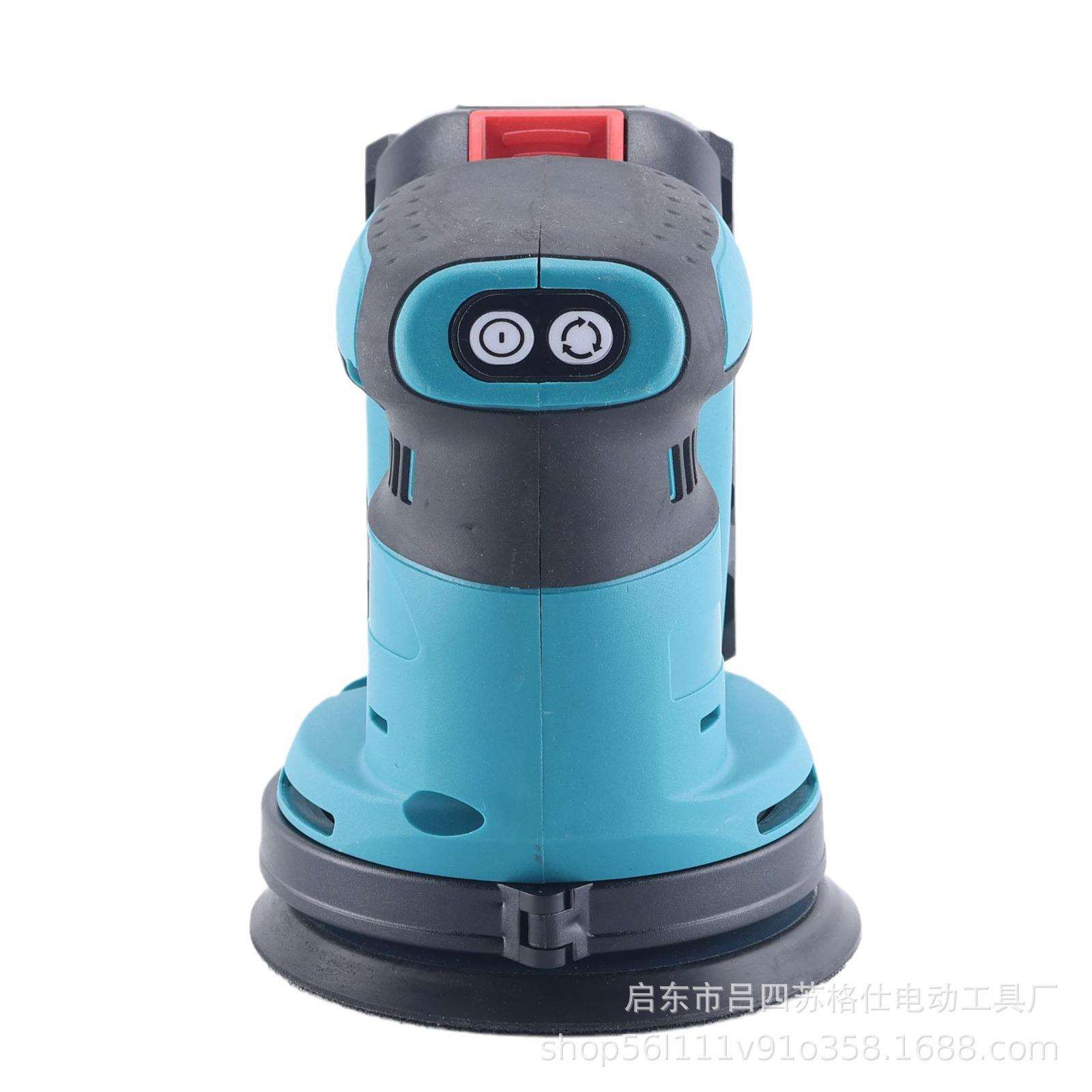 *工厂直销外贸充电式锂电木工圆砂机砂纸机砂光机手持抛光机