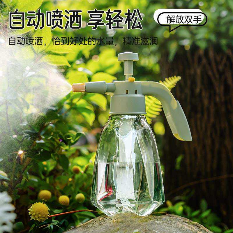 璃喷壶浇花浇pgyp水水壶喷水壶气洒专压式家用清洁用擦玻压力超细