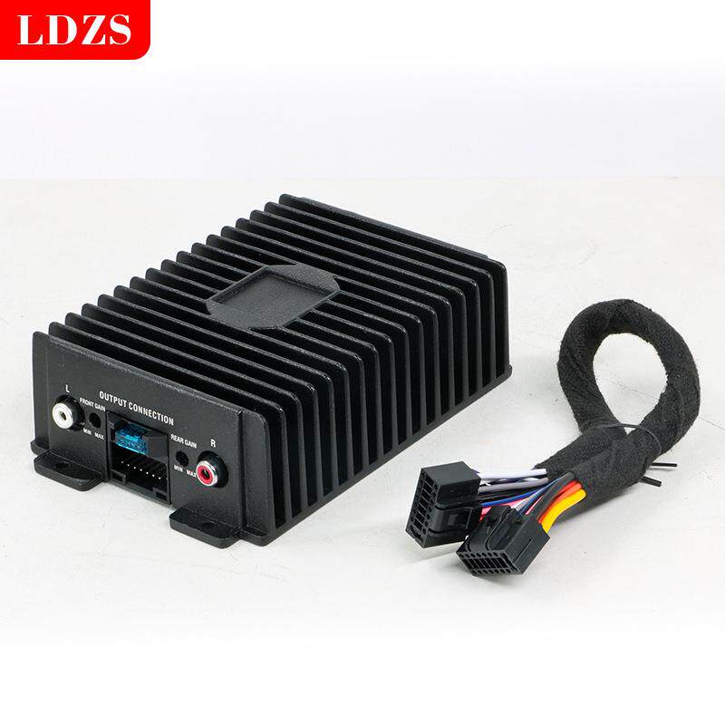 专业DSP音频处理器车载汽车功放无损音响改装大功率AB类4路功放机