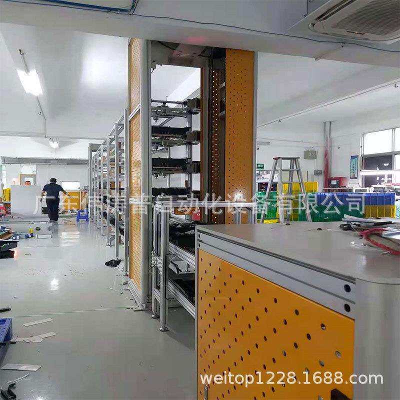 广东直供12864液晶显示屏生产线 lcd点阵屏组装线 COG模组老化线