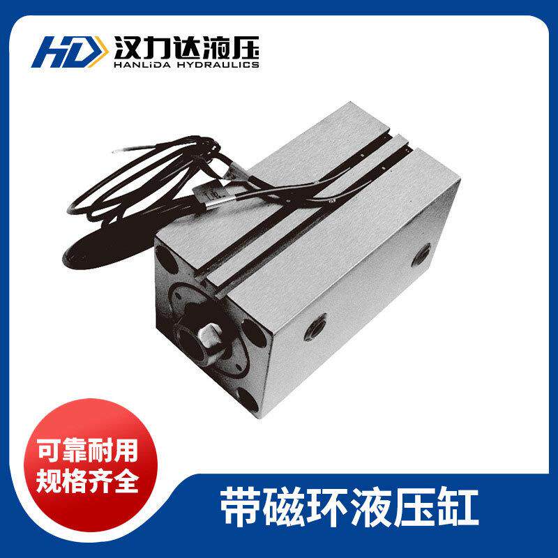 厂家供应 薄型液压油缸 带磁环油缸 多规格非标液压油缸