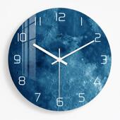 纳维亚风格 壁钟客厅安静 斯堪 创意石英钟钟简单 现代 家居时尚