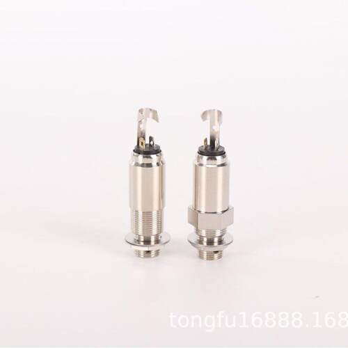 6.35立体拾音带器母座A款点镀牙金触保真音频MAGA-102接口耐用精