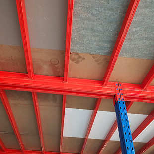 二层阁楼厂房定制重型钢结构平台阁楼货架平台仓储货架搭建货架