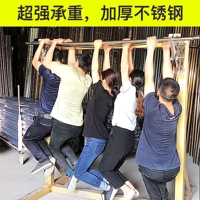 W1TR伸缩晾衣杆晾衣架阳台室外户外推拉式折叠凉晒衣架 304不锈钢