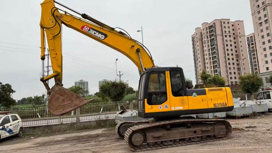 4月17日重庆某公司资产处置徐工215挖掘机网络拍卖公告