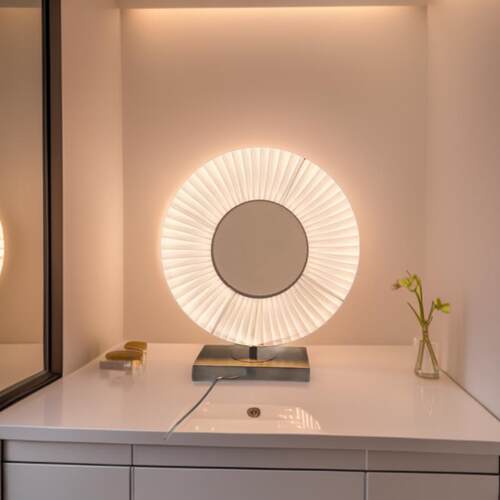 客厅创意台灯摆设家居布艺灯饰照明台灯Interior table lamp