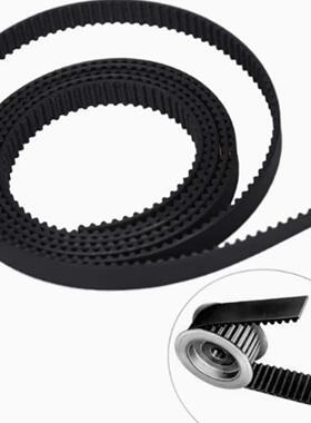3D打印机2Gt同步带橡胶聚氨酯Pu钢丝Gt2开口传动防滑带宽度6/8mm