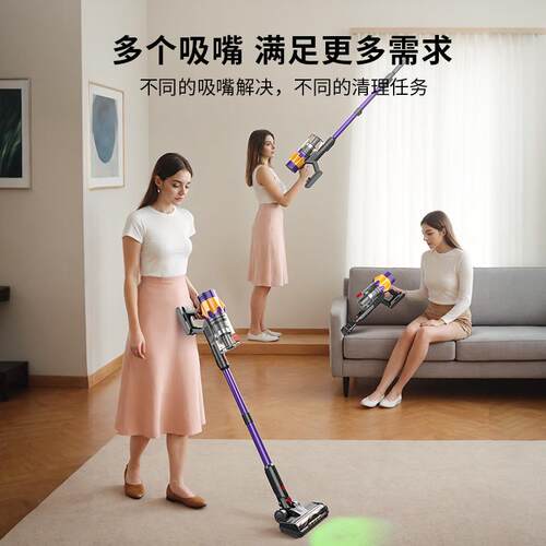 跨境热销无刷吸尘器家用大吸力550W大功率多功能手持式宠物吸尘机