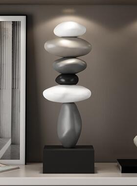 时来运转桌面摆件高级感玄关客厅酒柜家居装饰创意办公室开业礼物