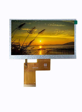 5寸显示屏IPS普清LCD显示屏480*272工业屏液晶屏NV3041A QSPI接口