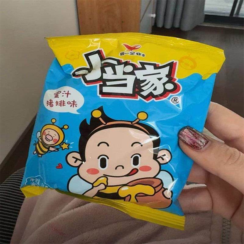小当家干 干脆面整箱装干吃面 面泡面 面掌心脆干 干脆面小零食小