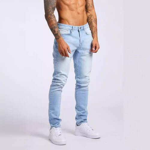 Jeans Denim Black Trousers pants for men Mens Casual Loose