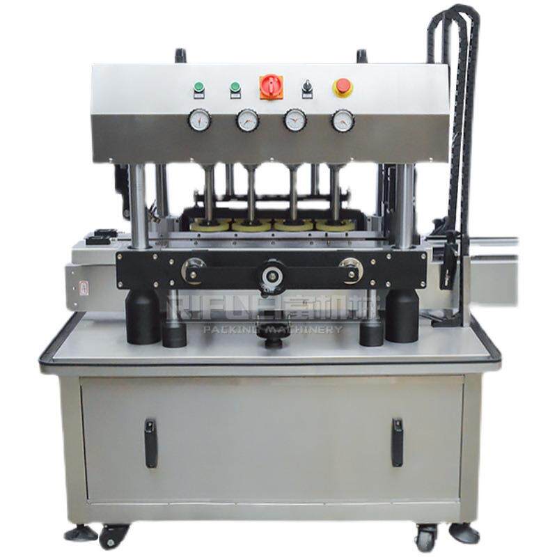 全自动高速旋盖机PET坚果罐封盖机染发膏湿巾桶拧盖设备