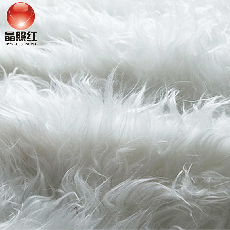 落水毛 长毛绒毯布料玩具白色毛毛布柜台首饰垫布 婚庆地毯绒料