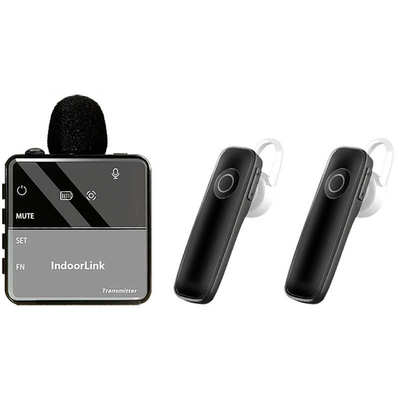 IndoorLink讲解器一对多政企接待景区工厂参观设备导游无线讲解器