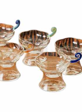 禾器予乐茶漏茶滤茶叶过滤玻璃滤茶器和器泡茶公道杯过滤网