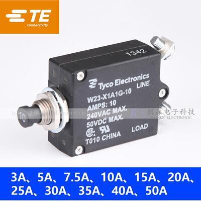 TE W23-X1A1G-3 7.10A120A230A40A50Amps 断路器UL