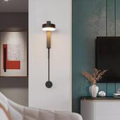 阅读北欧设计旋转现代客厅卧室过道走廊led装 饰灯床头灯壁灯简约